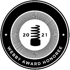 award-webby-honoree 2021 Webby Award Honoree